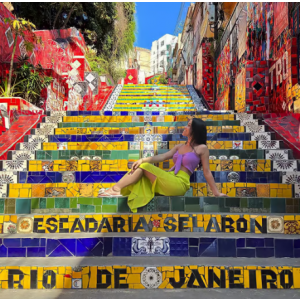 Mirante Dona Marta + Escadaria Selaron 